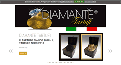 Desktop Screenshot of diamantetartufi.it