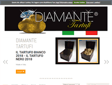 Tablet Screenshot of diamantetartufi.it